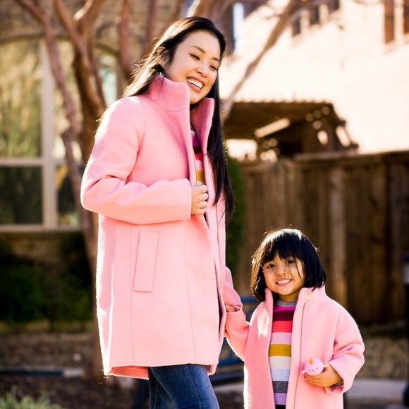J.Crew Factory City Coat in Fresh Rose - Picture 2 of 7